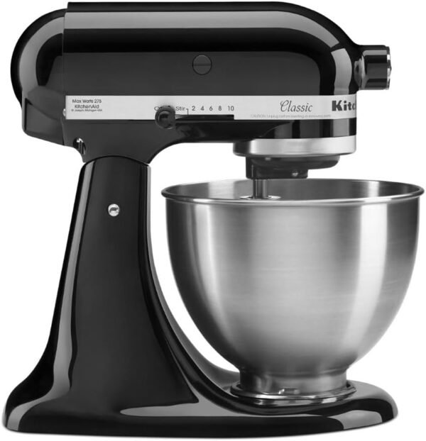 51HXid8ExKL._AC_SL1000_ KitchenAid Classic Series Stand Mixer K45SS Review Durable 4.5 Quart Baking Essential
