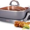 51bwPfRaxvL._AC_SL1000_ Crux Electric Skillet Review Nonstick Scratch-Resistant Ceramic Pan for Perfect Cooking