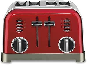 51xMHA9968L.__AC_SX300_SY300_QL70_ML2_ Cuisinart Metal Classic 4-Slice Toaster review highlighting features, design, and performance