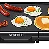 61-Mjaq73QL.__AC_SX300_SY300_QL70_FMwebp_ Chefman XL Electric Griddle review the best nonstick flat top grill for families