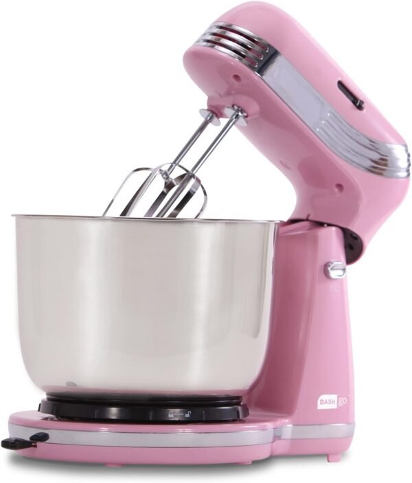 6145XHvBhgL._AC_SL1500_ Dash Everyday Stand Mixer review 6-speed compact design with stainless steel bowl