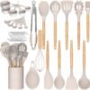 615CbF7dxCL._AC_SL1500_ Umite Chef Silicone Cooking Utensils Set review 33-piece non-stick kitchen essentials