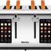 61BHhwyQAgL._AC_SL1500_ Review of Mecity 4 Slice Toaster Touch Screen and Stainless Steel Features
