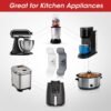61D7Pt4q8UL._AC_SL1200_ Review of Aieve Cord Organizer 6 Pack for Kitchen Appliance Management