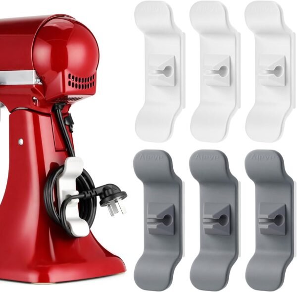 61Gqam9LnL._AC_SL1200_ Review of Aieve Cord Organizer 6 Pack for Kitchen Appliance Management