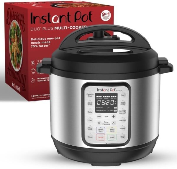 61IhpwY0R5L._AC_SL1080_ Review of Instant Pot Duo Plus Multicooker 9-in-1 for Home Chefs