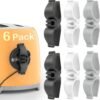 61Lcyuy215L._AC_SL1500_ Review of Daisyhome Cord Organizer for Kitchen Appliances Stick-On Adhesive Holder