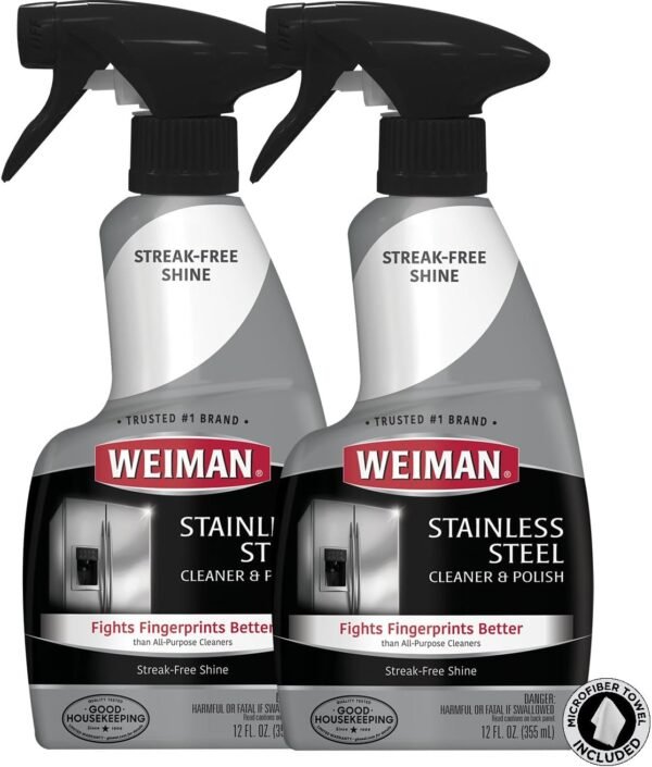 61NkKC0hpLL._AC_SL1319_ Weiman Stainless Steel Cleaner WMN-013B review the ultimate appliance polish for spotless shine