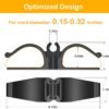 61PNGIpkL._AC_SL1500_ Review of Daisyhome Cord Organizer for Kitchen Appliances Stick-On Adhesive Holder