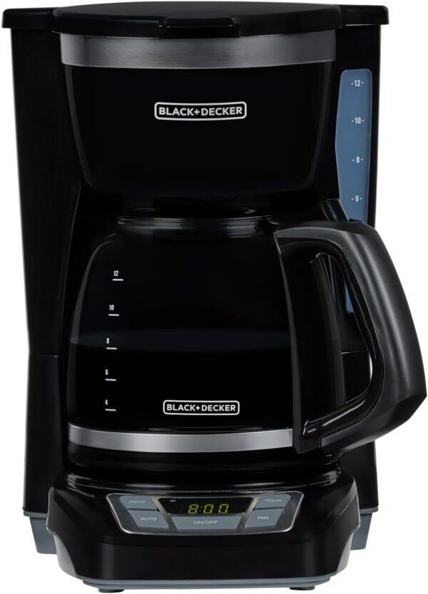 61UN248J2zL._AC_SL1500_ BLACK+DECKER 12-Cup Digital Coffee Maker CM1160B review programmable features and sleek design tested