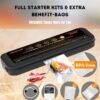 61Zz05sNTL._AC_SL1500_ Review of MEGAWISE VS6611 Powerful Vacuum Sealer Machine for Easy Food Preservation