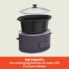 61awHVGbajL._AC_SL1500_ BELLA 6.0 Qt Programmable Slow Cooker Review EverGood Ceramic Nonstick Coating and Features
