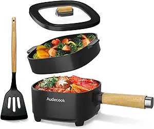 61dIEJQ59OL.__AC_SX300_SY300_QL70_FMwebp_ Audecook Hot Pot Electric 2L Review Portable Cooker for Ramen, Steak, and More