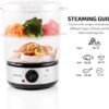 61dcDAc3v0L._AC_SL1200_ OVENTE Electric Food Steamer FS62S Review Compact 2-Tier Design for Healthy Cooking