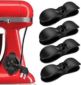 61eVACeQOmL.__AC_SX300_SY300_QL70_FMwebp_ Review of Akeva Cord Organizer for Kitchen Appliances 4 Pack Black