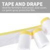 61hlmQVfOFL._SL1500_ Comprehensive Review of ZHOU ZHI Pre-Taped Masking Film for Painting and Protection