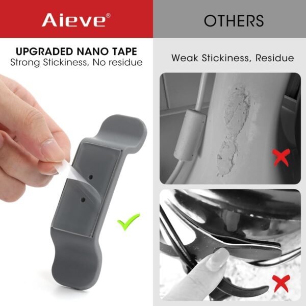 61lbUUvAnnL._AC_SL1200_ Review of Aieve Cord Organizer 6 Pack for Kitchen Appliance Management