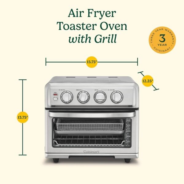 61o8VDfHpiL._AC_SL1500_ Cuisinart Air Fryer Toaster Oven TOA-70 Review Best Convection Oven Features Explained