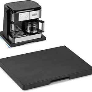 61sCNL5CuL._AC_SX342_SY445_ Review of ANBOXIT Wooden Sliding Tray Best for Coffee Maker Storage