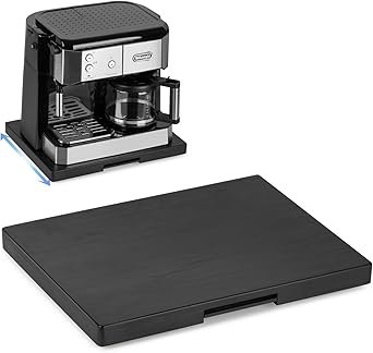 61sCNL5CuL._AC_SX342_SY445_ Review of ANBOXIT Wooden Sliding Tray Best for Coffee Maker Storage