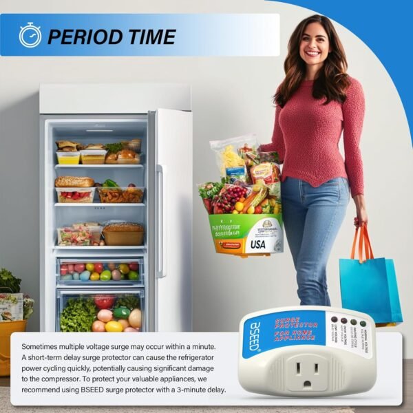 71-5yxjNcTL._AC_SL1500_ BSEED Voltage Protector Review Best Surge Protector for Refrigerator and Home Appliances