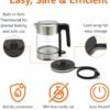 71-od3voGHL._AC_SL1500_ Amazon Basics electric kettle review fast boiling BPA-free sleek design