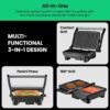 71-sWoZ3fbL._AC_SL1500_ Review of Chefman Electric Panini Press Grill and Gourmet Sandwich Maker