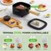 7106U8GNuL._AC_SL1500_ Audecook Hot Pot Electric 2L Review Portable Cooker for Ramen, Steak, and More