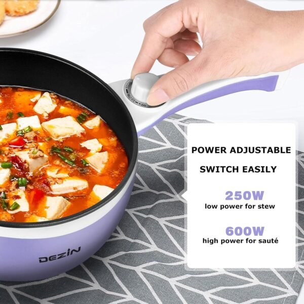716NuqsTPL._AC_SL1500_ Dezin Electric Hot Pot DZ150 review versatile 1.5L non-stick mini cooker