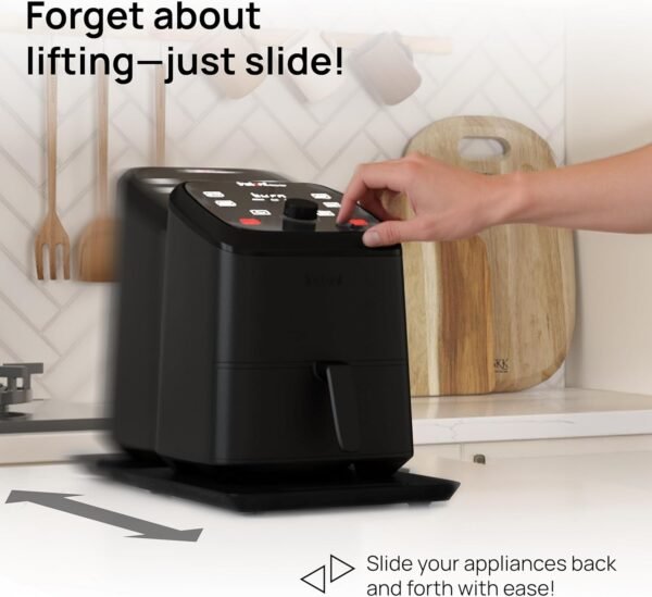 717XJ5w1sUL._AC_SL1500_ Review of Ibyx Sliding Tray for Kitchen Appliances Perfect for Coffee Makers