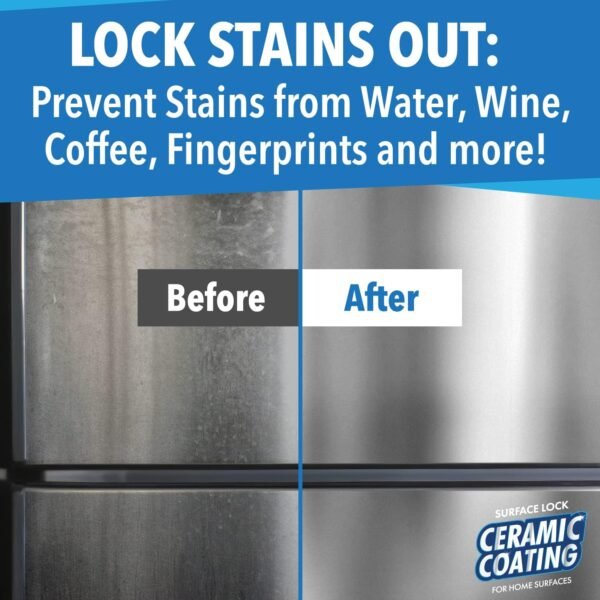 71Cf9XjoW0L._AC_SL1500_ Review of Berkland Ceramic Coating Spray for Stainless Steel Surfaces and Countertops