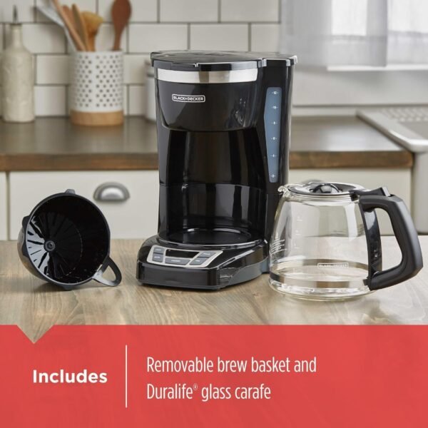 71CyUEfV6L._AC_SL1500_ BLACK+DECKER 12-Cup Digital Coffee Maker CM1160B review programmable features and sleek design tested