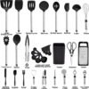 71EjpQJsDbL._AC_SL1500_ Best Silicone Cooking Utensils Review BESTZMWK EP216 Durable Kitchen Utensil Set for Nonstick Cookware