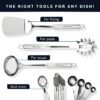 71IF4NcxAxL._AC_SL1500_ Comprehensive review of Home Hero stainless steel kitchen utensil set 54 pcs