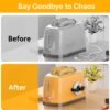 71INuxqPwLL._AC_SL1500_ Review of Daisyhome Cord Organizer for Kitchen Appliances Stick-On Adhesive Holder