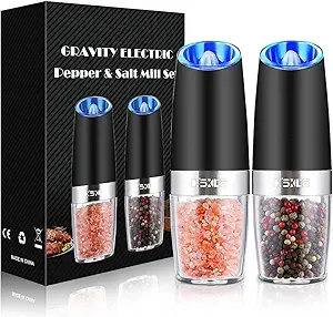 71KsaeDMitL.__AC_SY300_SX300_QL70_FMwebp_ Sweet Alice Electric Pepper and Salt Grinder Set review adjustable coarseness with LED light