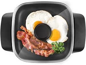 71MKeapxgnL.__AC_SY300_SX300_QL70_ML2_ Elite Gourmet EG808 electric skillet review versatile non-stick cooking with rapid heat up