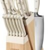 71MN47FMnRL._AC_SL1500_ CAROTE 14-Piece Knife Set Review High-Quality Forged Stainless Steel Block