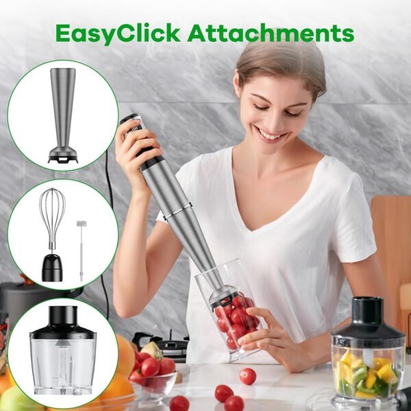 71N4KxR1miL._AC_SL1500_ Comprehensive review of the Turelar immersion blender 5-in-1 set for versatile kitchen tasks