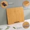 71NpaBBMc0L._AC_SL1500_ Review of ANBOXIT Bamboo Sliding Tray for Coffee Makers and Kitchen Appliances
