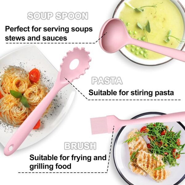 71PZkmZX2mL._AC_SL1500_ Comprehensive review of Umite Chef silicone cooking utensils set for nonstick cookware