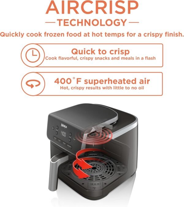 71Q6tn4z2KL._AC_SL1500_ Ninja Air Fryer Pro 5 QT Review Air Crisp Cooking Technology Tested