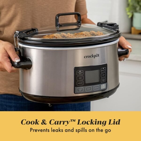 71TyBWj20uL._AC_SL1500_ Crock-Pot 7-Quart Slow Cooker Review Portable Programmable Kitchen Essential for Families