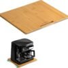 71YzIWPMweL._AC_SL1500_ Review of ANBOXIT Bamboo Sliding Tray for Coffee Makers and Kitchen Appliances