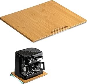 71YzIWPMweL.__AC_SX300_SY300_QL70_ML2_ Review of ANBOXIT Bamboo Sliding Tray for Coffee Makers and Kitchen Appliances