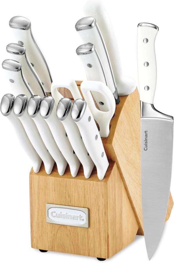 71ZS33DuERL._AC_SL1500_ Cuisinart 15-Piece Knife Set review High Carbon Stainless Steel durability