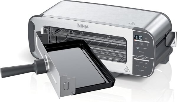 71cO3fqe9ZL._AC_SL1500_ Ninja ST101 Foodi 2-in-1 Flip Toaster review compact oven versatility explained