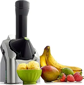 71glFjNmbbL.__AC_SX300_SY300_QL70_FMwebp_ Yonanas Classic Frozen Fruit Soft Serve Maker review for healthy vegan desserts