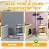 71hjVk9ZtCL._AC_SL1500_ Review of Akeva Cord Organizer for Kitchen Appliances 4 Pack Black
