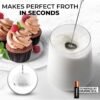 71hvc1GMpL._AC_SL1500_ Zulay Milk Frother Z1 Review Powerful Handheld Mixer for Coffee and Matcha
